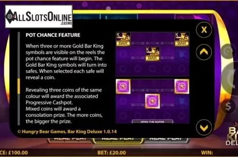 Features 2. Bar King Deluxe from HungryBear