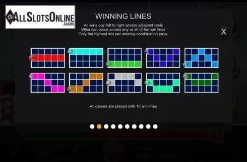 Paylines. Big 500 Slot from Inspired Gaming
