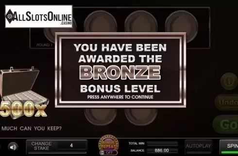 Bonus Game. Big 500 Slot from Inspired Gaming
