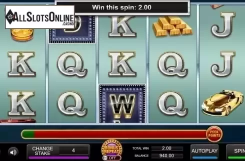 Win Screen. Big 500 Slot from Inspired Gaming