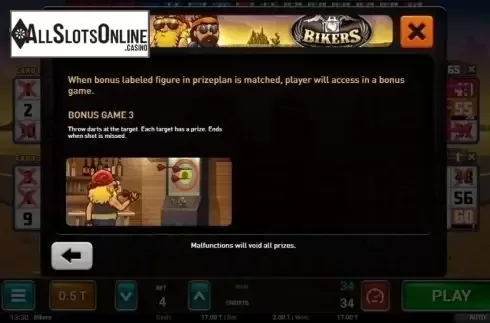 Bonus Games 2. Bikers Bingo from MGA