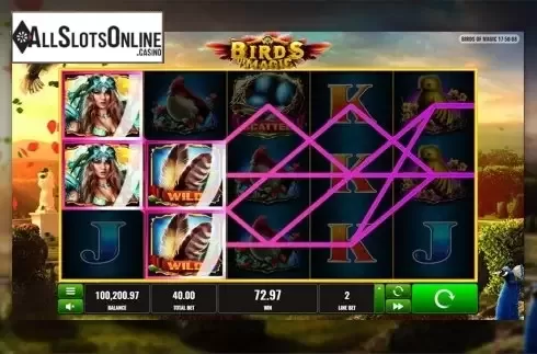 Game workflow 4. Birds of Magic from Playreels