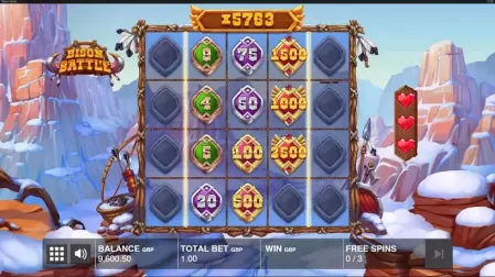 Bison Battle slot screenshot 5