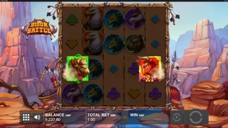 Bison Battle slot screenshot 7