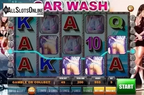 Game workflow 2. Car Wash from GameX