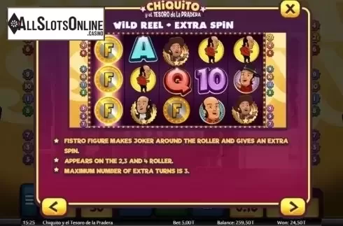 Wild and Free Spins. Chiquito y el tesoro de la pradera from MGA