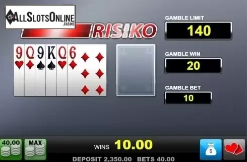 Gamble screen. Coffee House Mystery from Merkur