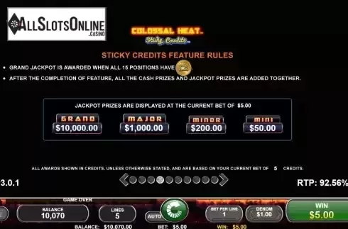 Game Feature screen 4