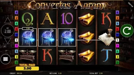 Convertus Aurum slot screenshot 2