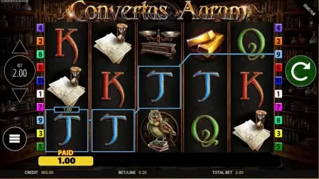 Convertus Aurum slot screenshot 3