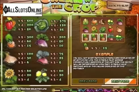 Screen2. Cream of the Crop from Rival Gaming