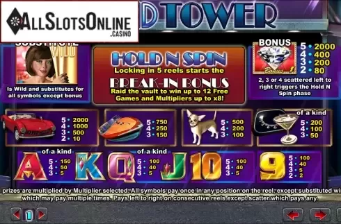 Screen2. Diamond Tower from Lightning Box