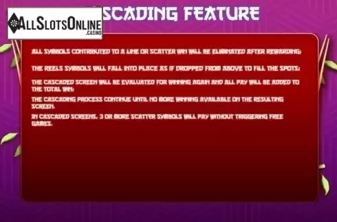 Paytable 2. Dim Sum (KA Gaming) from KA Gaming