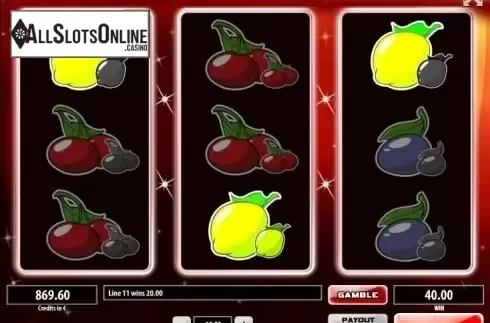 Win screen. Double Flash from Tom Horn Gaming