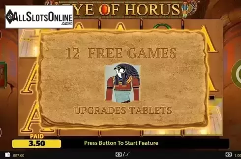 Free Spins Win Screen 2
