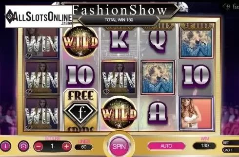 Win screen 2. Fashion Show from BetConstruct