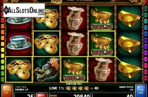 Screen 2. Fortune Fish from Casino Technology
