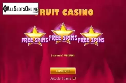 Start Game screen