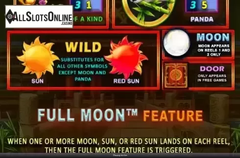 Special symbols screen
