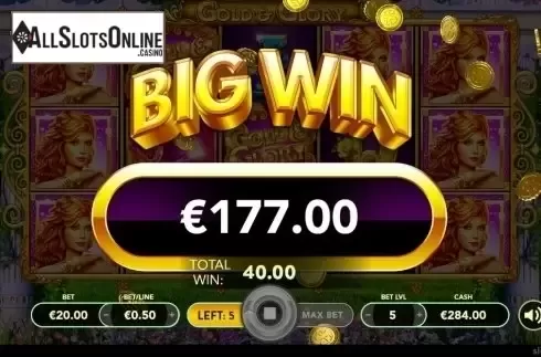 Big Win. Gold and Glory (Slotmotion) from Slotmotion