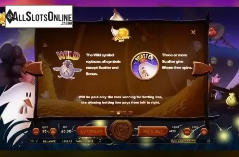 Features 1. Golden Egg from We Are Casino