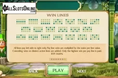 Screen4. Golden Leprechaun from Cayetano Gaming
