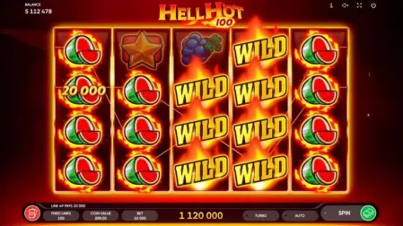Hell Hot 100 slot screenshot 2