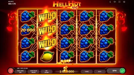 Hell Hot 100 slot screenshot 4