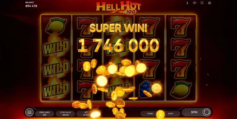 Hell Hot 100 slot screenshot 7