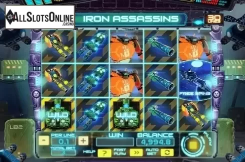 Screen 2. Iron Assassins from Spinomenal