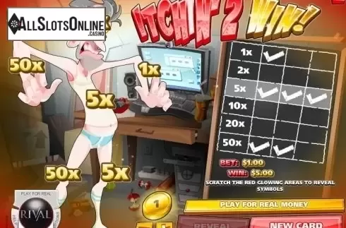 Screen4. Itchin' 2 Win Scratch and Win from Rival Gaming