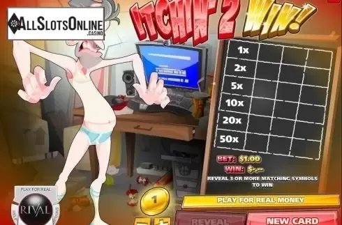 Screen2. Itchin' 2 Win Scratch and Win from Rival Gaming