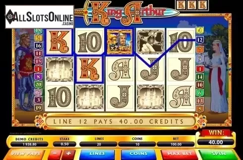 Screen7. King Arthur (Microgaming) from Microgaming