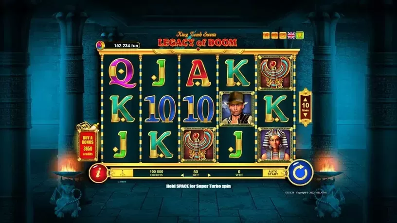 Legacy of Doom slot screenshot 1