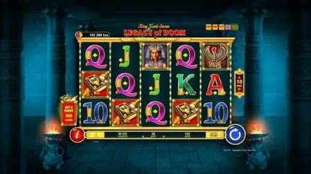 Legacy of Doom slot screenshot 2