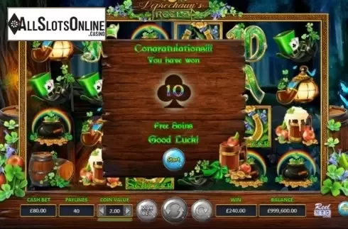 Free Spins 1. Leprechaun Reels from ReelNRG