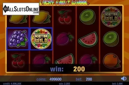 Game workflow 3. Lucky Fruit Wheel from Swintt