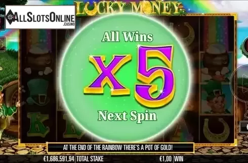 Win Multiplier Spin Screen 2