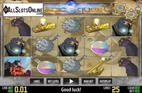 Game reels. Magic Quest HD from World Match