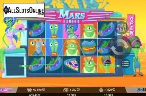 Screen5. Mars Dinner from MrSlotty