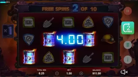 Mech-o-tronika slot screenshot 4