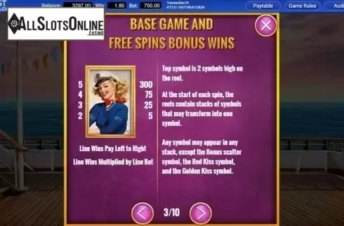 Features 3. Megajackpots Ocean Belles from IGT