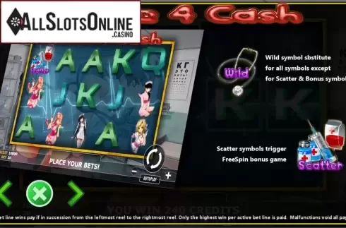 Features 1. Nurse for Cash from Fils Game
