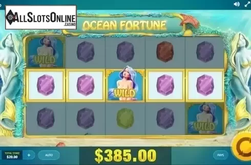 Screen 4. Ocean Fortune (Red Tiger) from Red Tiger