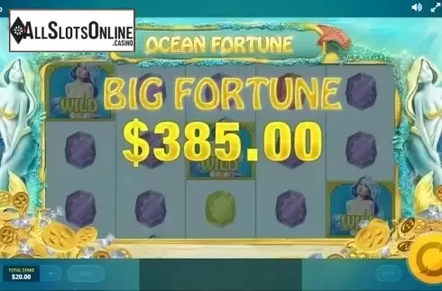 Screen 3. Ocean Fortune (Red Tiger) from Red Tiger