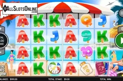Reel Screen. Playa Banca from CORE Gaming
