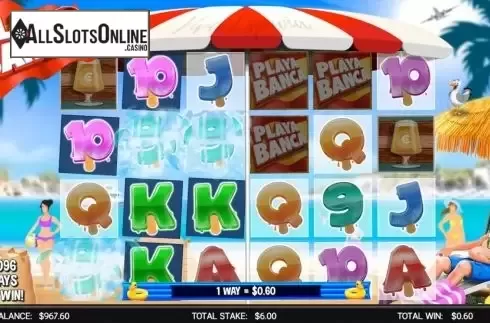 Win screen 3. Playa Banca from CORE Gaming
