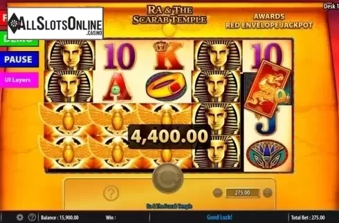 Win. Ra & The Scarab Temple from Bally