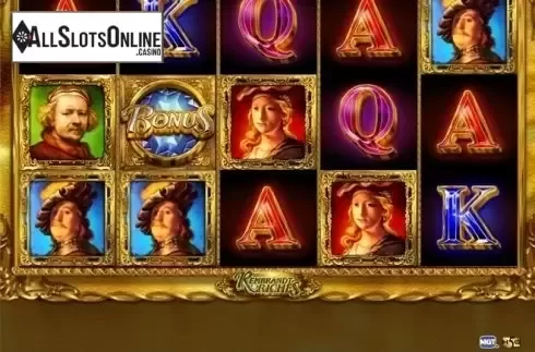 Game Workflow screen. Rembrandt Riches from High 5 Games