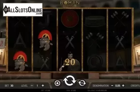 Win screen 1. Roman Adventure from FBM